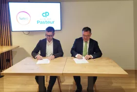 les présidents signent la convention de partenariat pour un plan de mobilité employeur (Agrandir l'image - fenêtre modale)