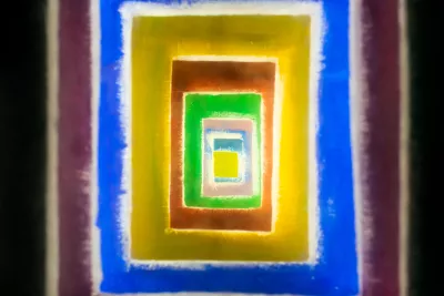 Photo de l'œuvre d'art station Roseraie ligne A du métro (Agrandir l'image - fenêtre modale)