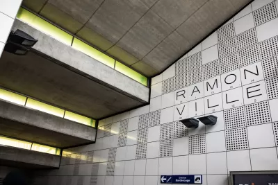 Photo de l'œuvre d'art station Ramonville ligne B du métro (Agrandir l'image - fenêtre modale)