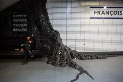Photo de l'œuvre d'art station François Verdier ligne B du métro (Agrandir l'image - fenêtre modale)