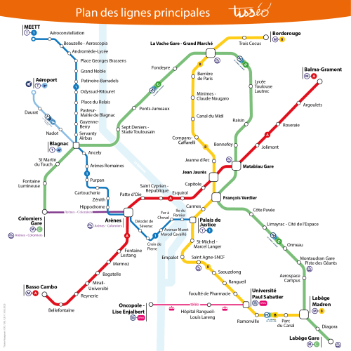 Plan des Modes lourds en 2028 (métro, tram, Téléo) (Agrandir l'image - fenêtre modale)