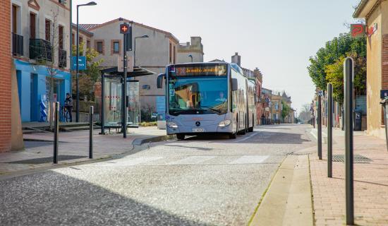 Linéo dans centre ville Plaisance (Agrandir l'image - fenêtre modale)